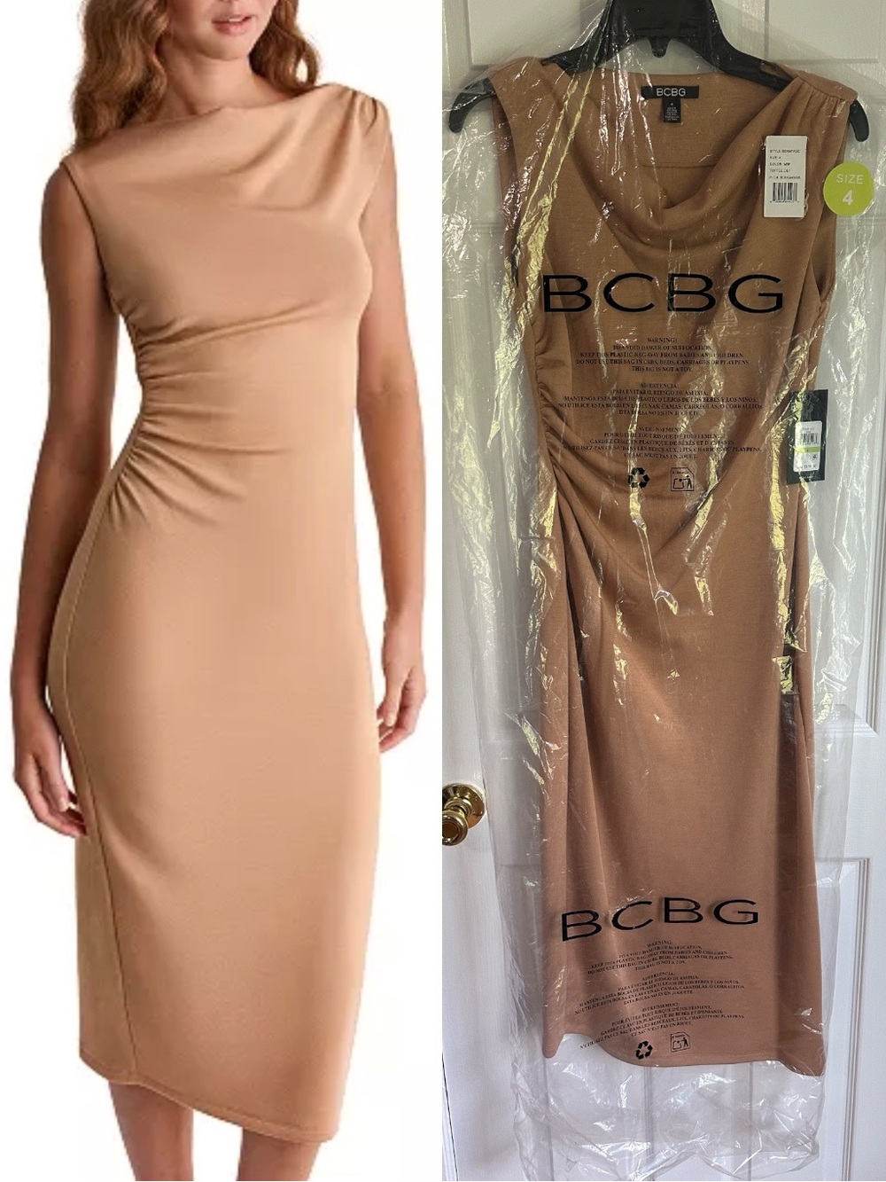 NWT BCBG midi dress